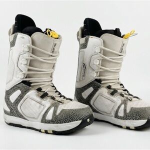 Burton freestyle snowboard boots men soft flex lace up size 11